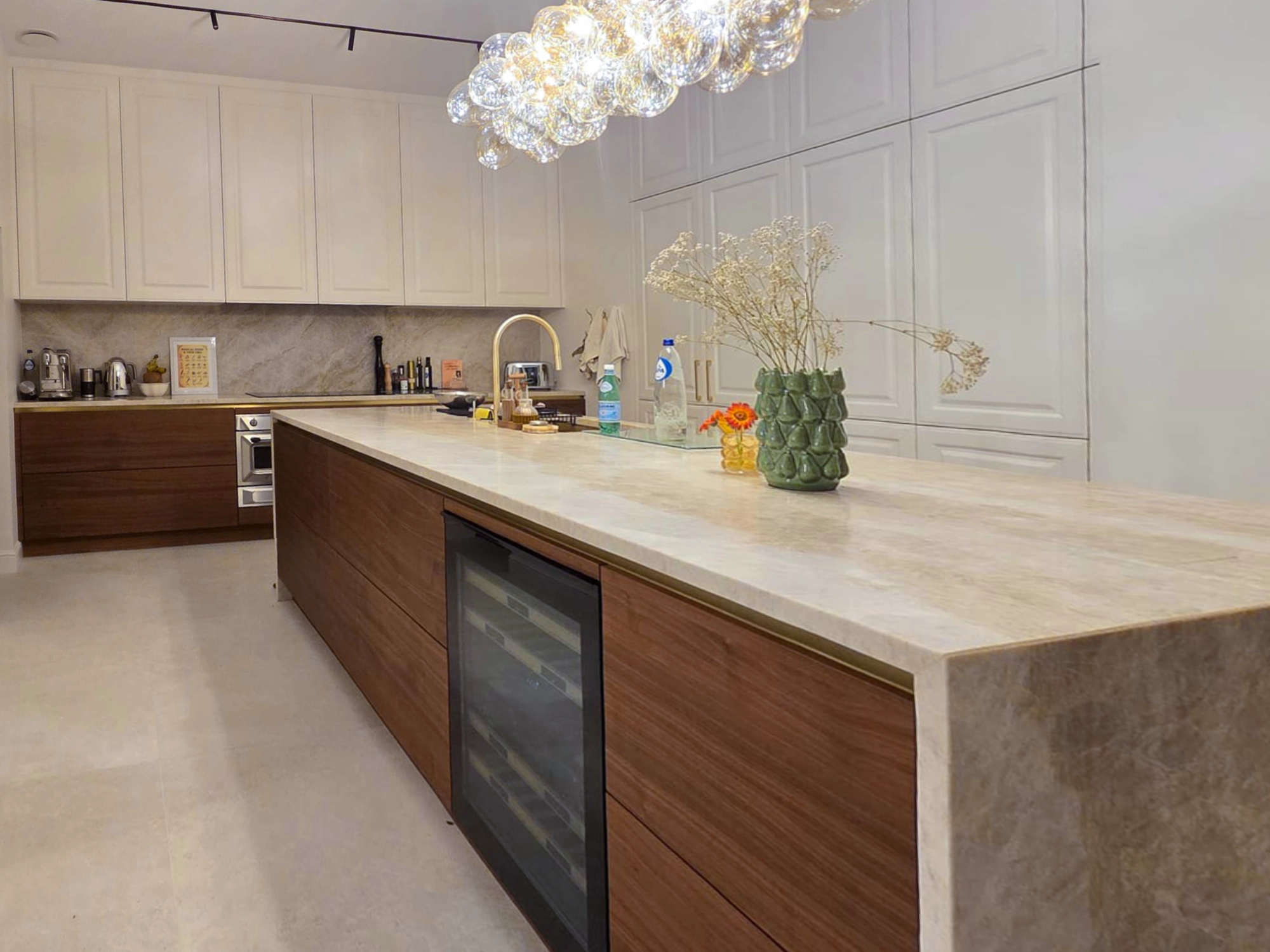 cuisine élégante maison classée Machelen